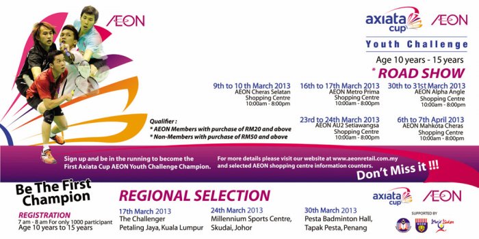Axiata Cup AEON Youth Challenge