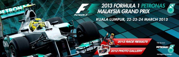 F1 Malaysian Grand Prix 2013 @ Sepang International Circuit