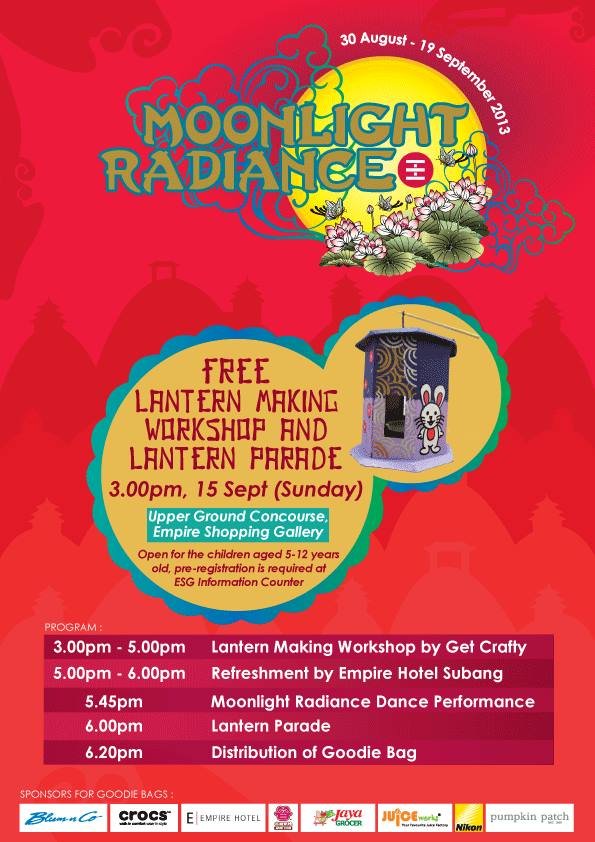 Empire Shopping Gallery Moonlight Radiance - Lantern Making Workshop & Lantern Parade