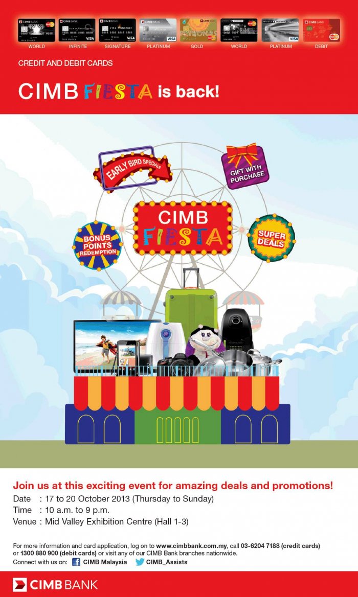 CIMB Smart Rewards Fiesta 2013