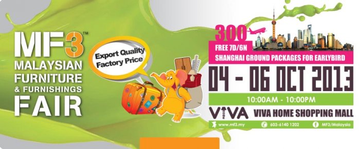Malaysian Furniture, & Furnishings Fair - MF3 2013