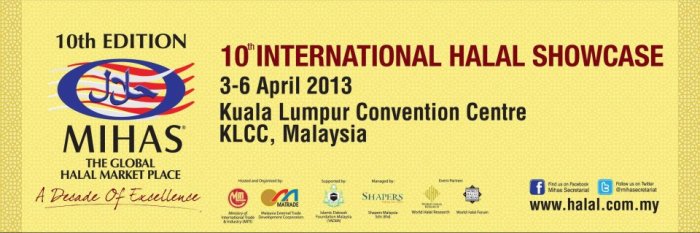 10th International HALAL Showcare (MIHAS 2013)
