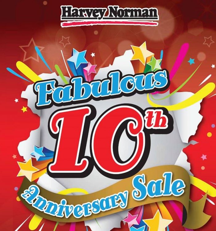 Harvey Norman Fabulous 10th Birthday Bash