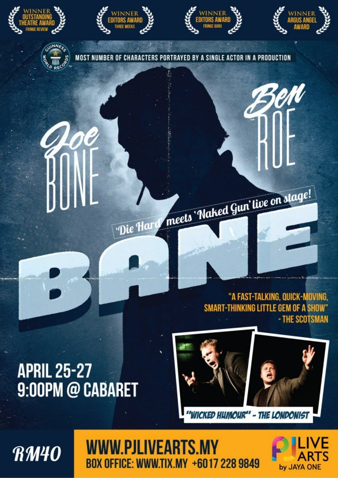 BANE - \"Die Hard\" meets \"Naked Gun\" Live on Stage