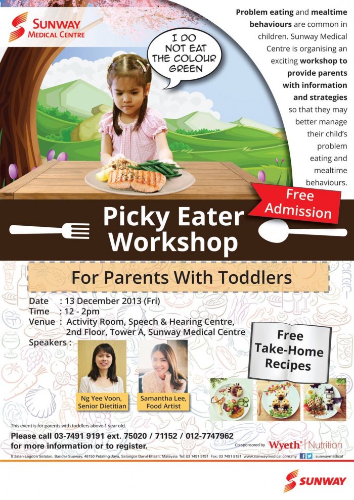 Picky Eater Workshop - For Parents with Toddlers