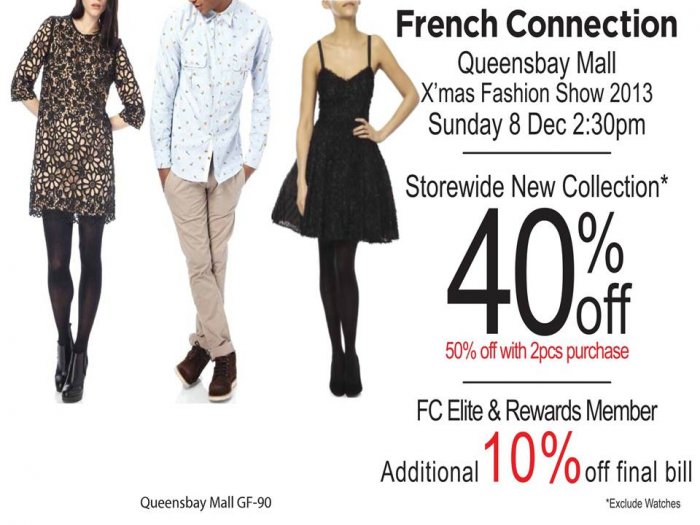 French Connection Queensbay Mall Fashion Show