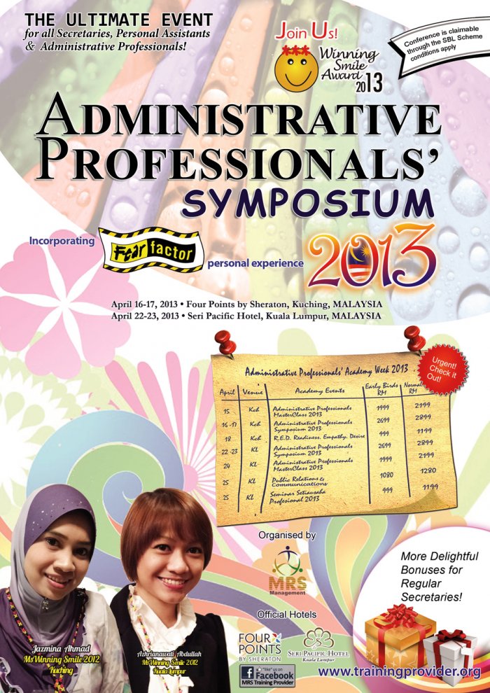 Administrative Professionals Symposium 2013