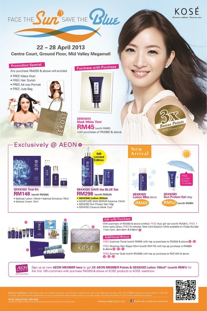 KOSE AEON Mid Valley Promotion Roadshow