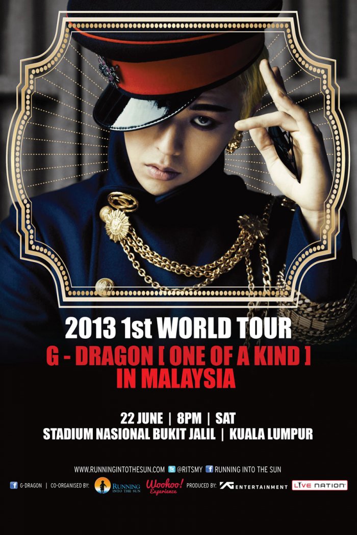 G-Dragon 2013 World Tour : One of A Kind