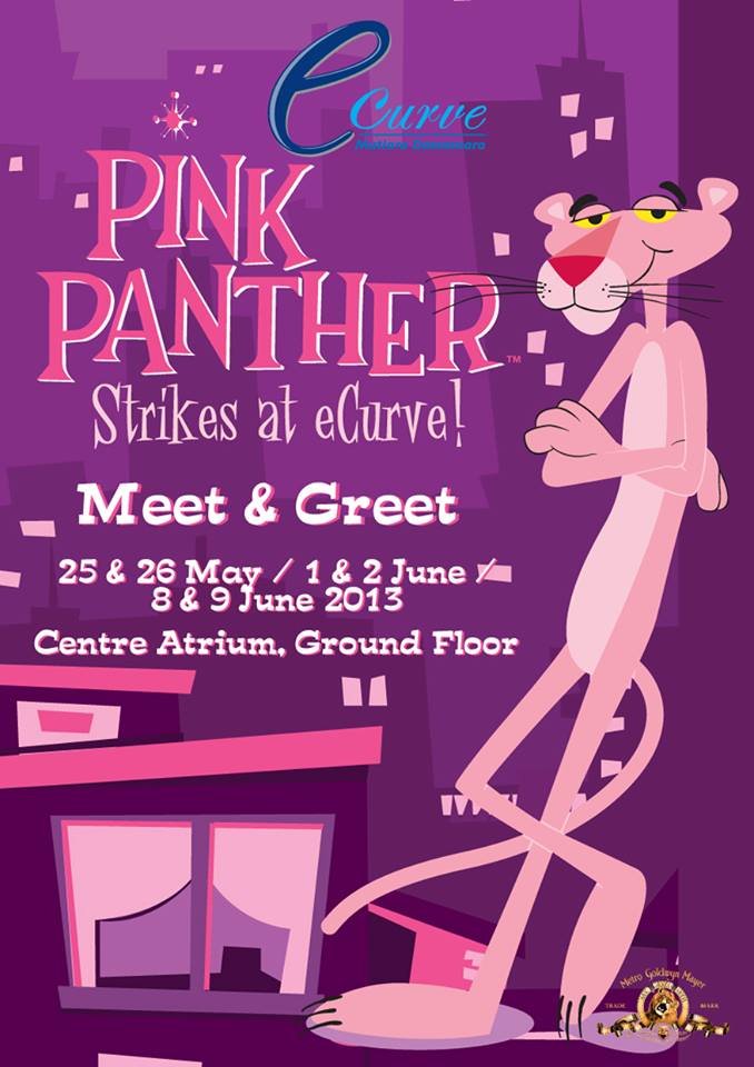 Pink Panther Strickes At eCurve - Meet & Greet Fun Activities