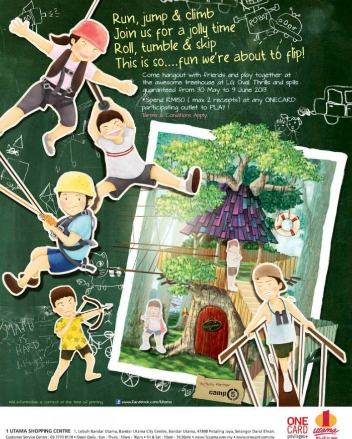 1 Utama Swiss Family Robinson Adventures