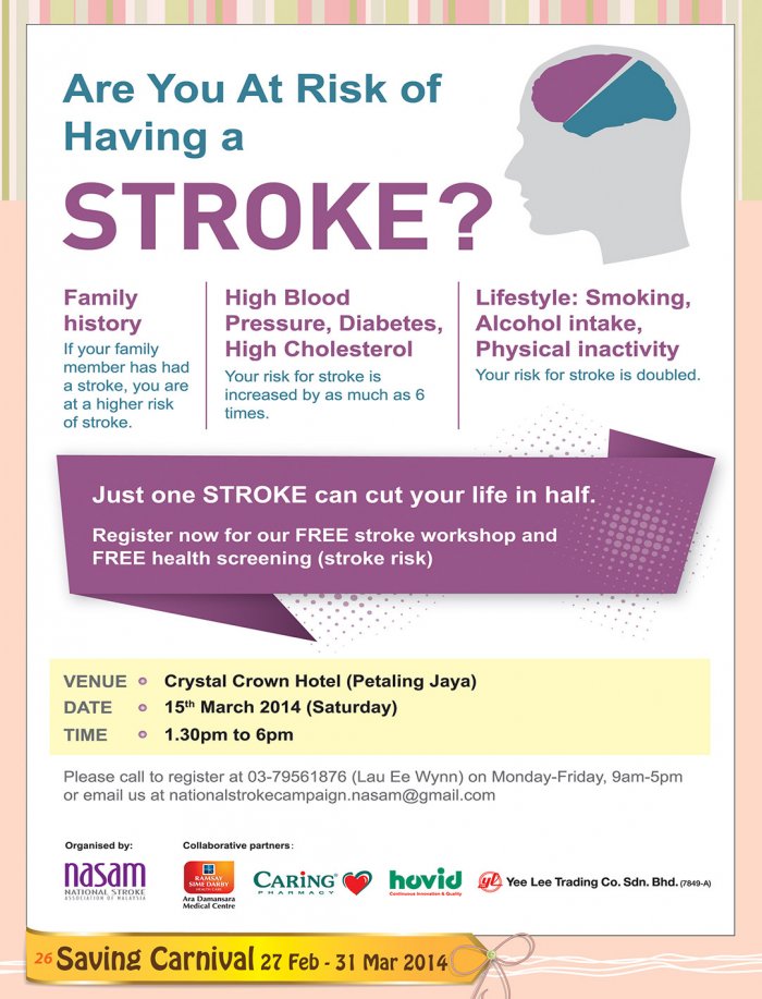 Stroke Health Talk & Workshop by NASAM