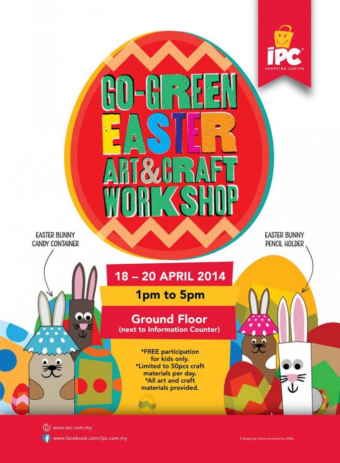 Go-Green Easter Arts & Craft Workshop