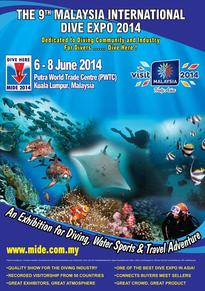 9th Malaysia International Dive Expo - MIDE 2014