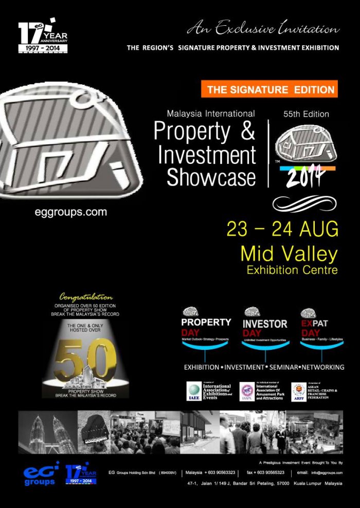 55th Malaysia International Property & Investment Showcase 2014