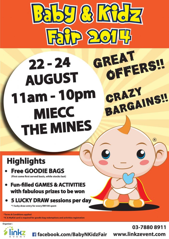6th Baby & Kidz Fair 2014