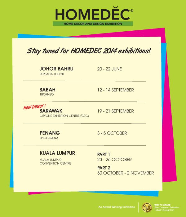 Homedec 2014 - Part 2 - Home Decor & Design Exhibition