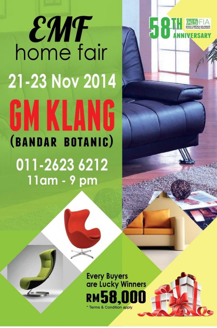 Exporters & Manufacturers Furniture Fair (EMF Home Fair) 2014