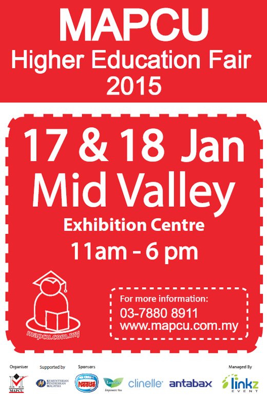 MAPCU Higher Education Fair 2015