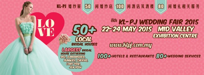 8th KL-PJ Wedding Fair 2015