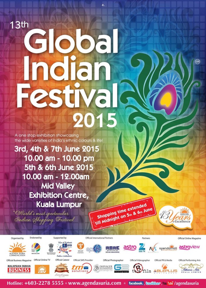 13th Global Indian Festival 2015