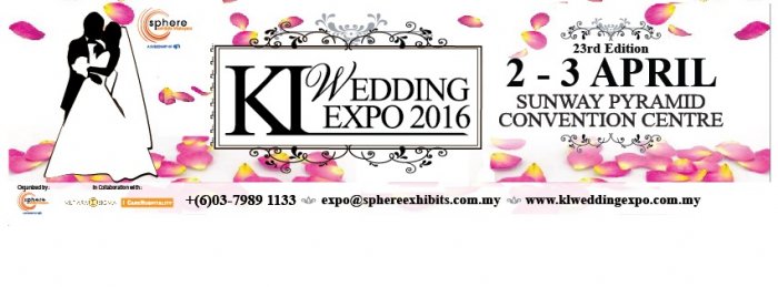 23rd Edition KL Wedding Expo 2016