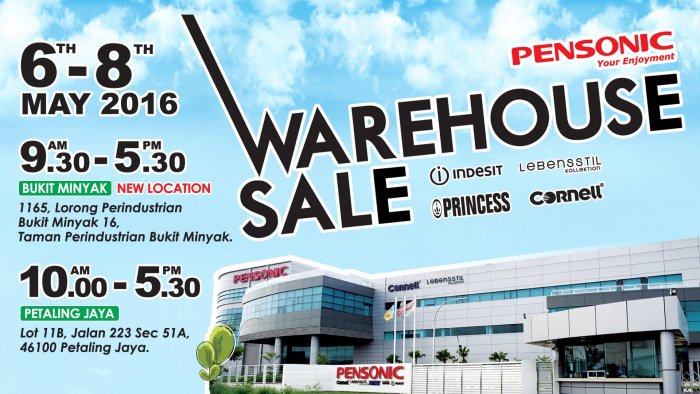 Pensonic Warehouse Sale
