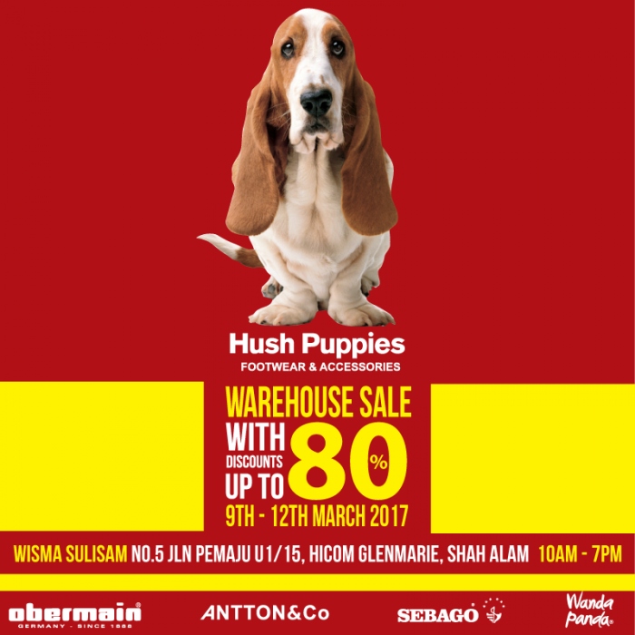 Hush Puppies Warehouse Sale - Up To 80% OFF