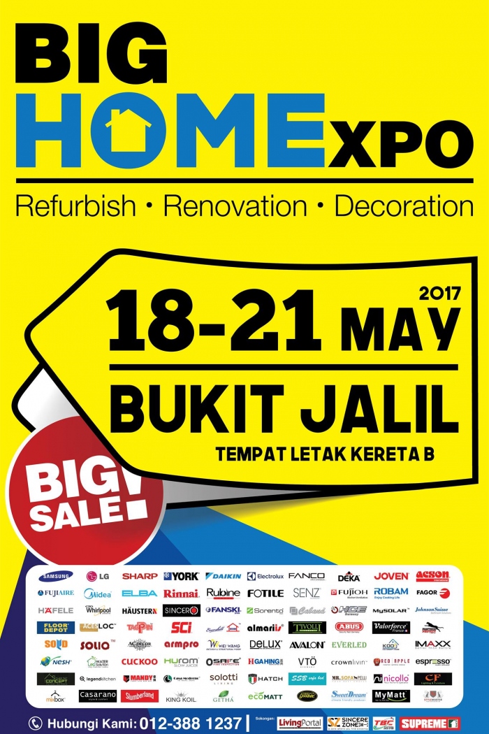 BIG HOMexpo, Sale Sale Sale - Up to 80% OFF & FREE Gifts