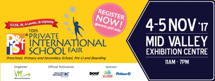 10th Private & International School Fair in Kuala Lumpur 2017