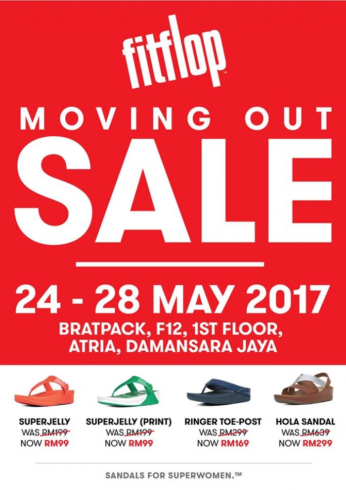 FitFlop Moving Out Sale @ Bratpack Atria Damansara