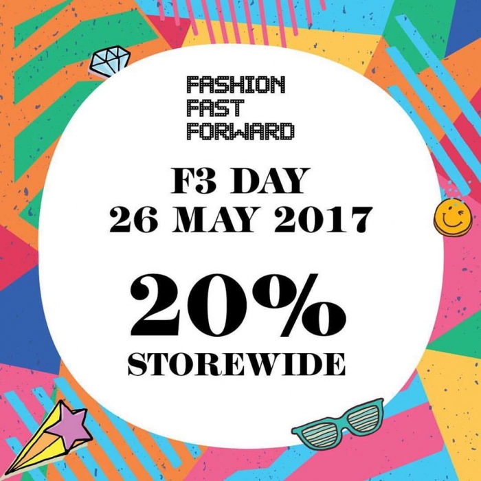 Fashion Fast Forward Day - 20% OFF Storewide