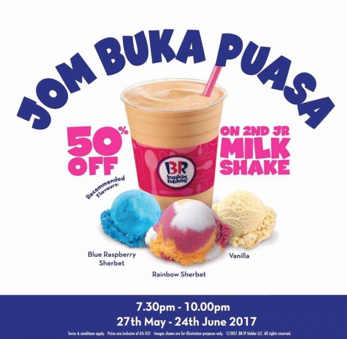 Baskin-Robbins Jom Buka Puasa Deals