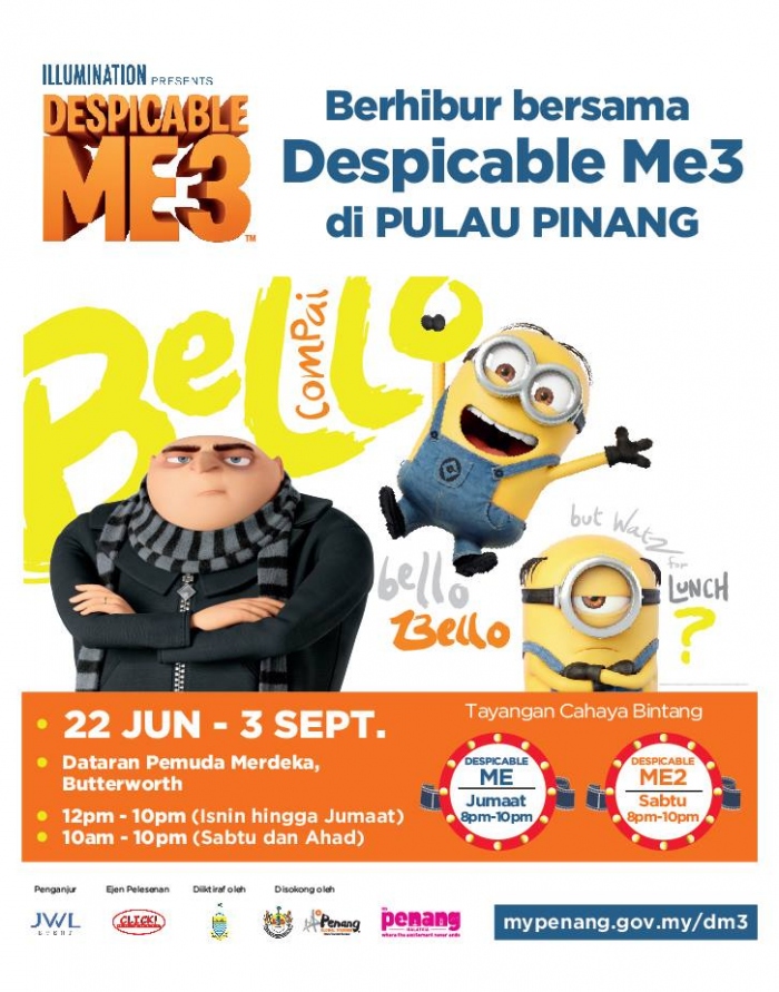 Penang Fun Experiences with Despicable Me3