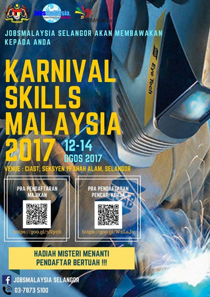 Skills Job Fair @ Karnival Skills Malaysia Zon Tengah 2017