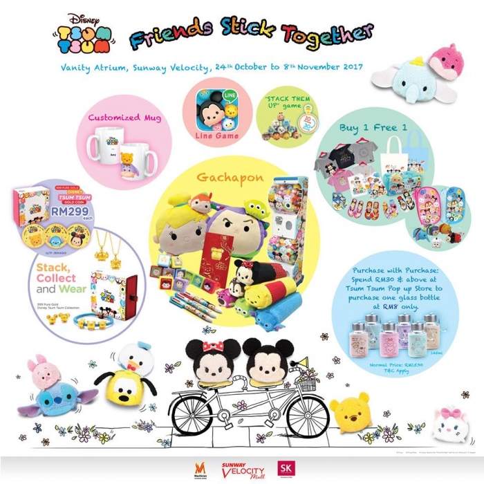 Disney Tsum Tsum "Friends Stick Together" Fair