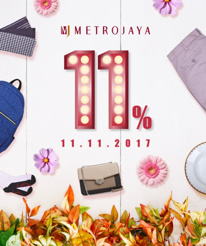 Metrojaya Double 11 Storewide Sale