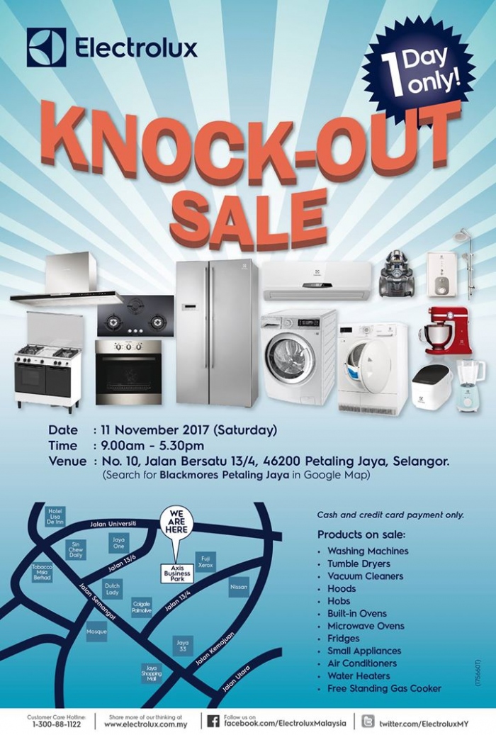 Electrolux Knock-Out Sale - Up To 70% OFF
