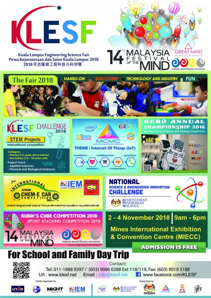 Kuala Lumpur Engineering Science Fair - KLESF 2018