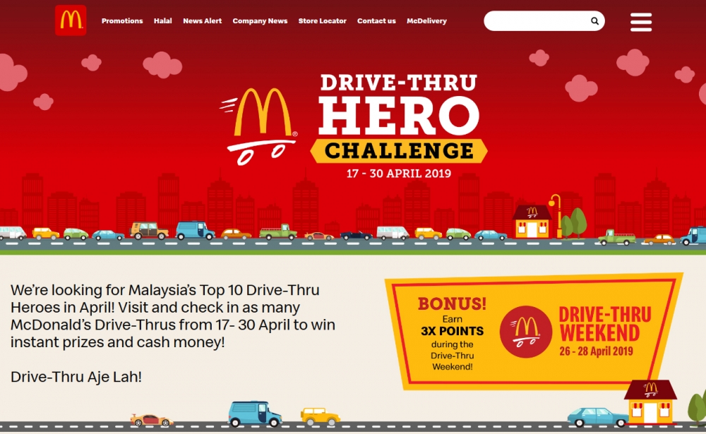 McDonald Drive-Thru Heroes Challenge
