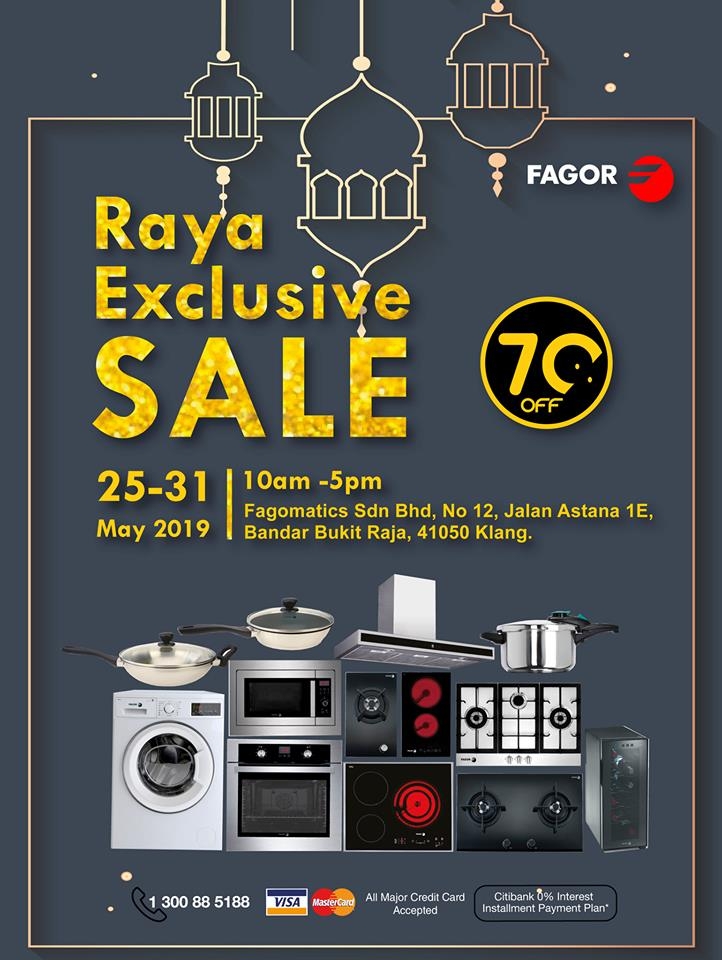 Fagor Raya Exclusive Sale - Up To 70% OFF