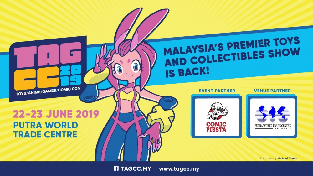 Toys Anime Games Comic Con - TAGCC 2019