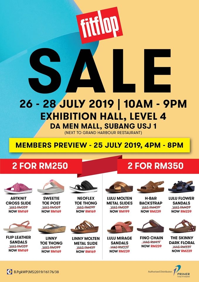 FitFlop Da Men Mall Sale - 2 Pairs Only RM250