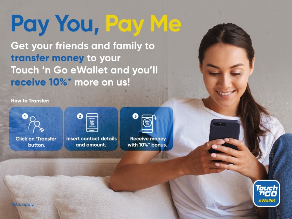 Reload Touch n Go eWallet and Get Additional RM5