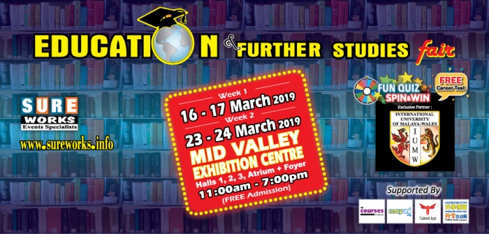 Education & Further Studies Fair (Week 2) 2019