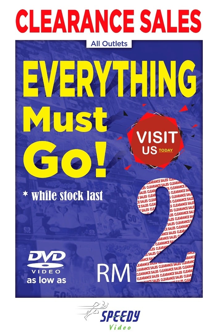 Speedy Video All Outlets Close Down Clearance Sale