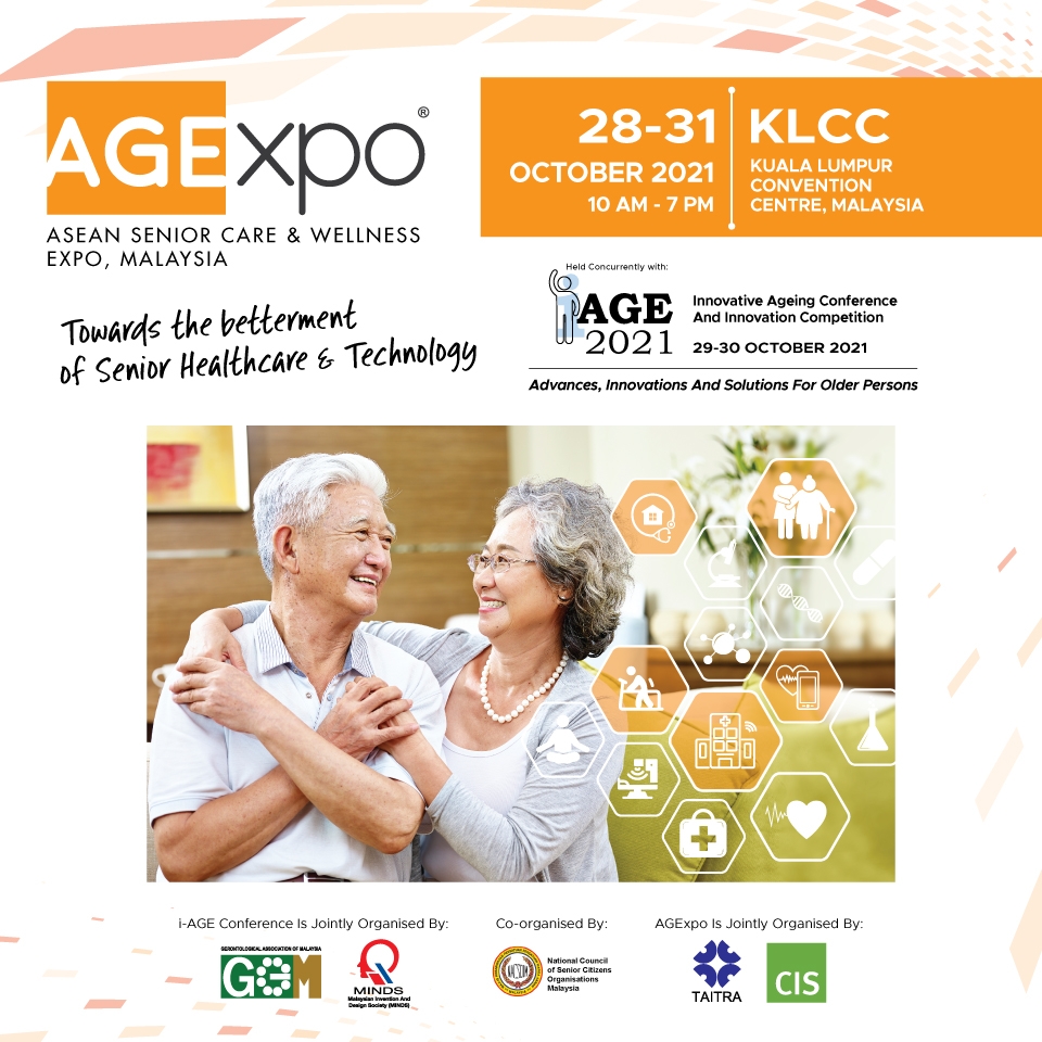 AGEXPO 2021 – ASEAN Senior Care and Wellness Expo Malaysia