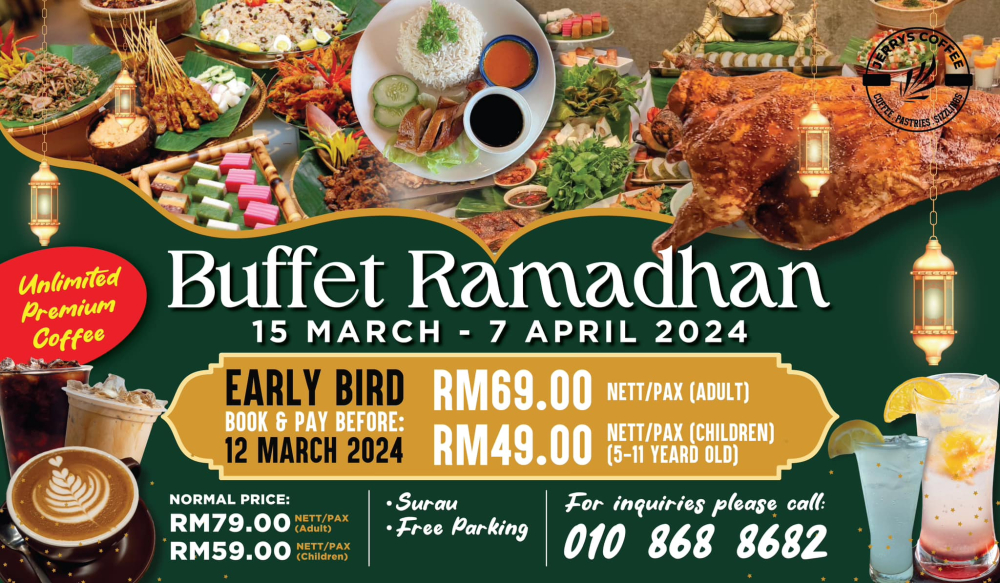 Ramadan Buffet @ Jerrys Coffee