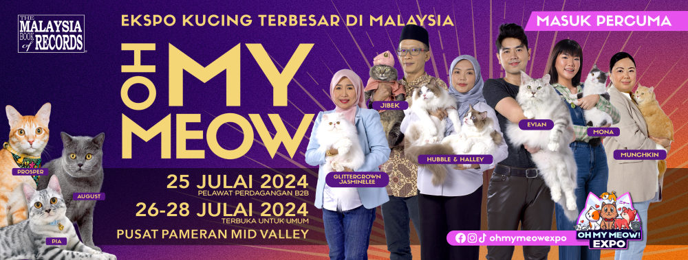 OH MY MEOW EXPO July 2024! Mid Valley KL