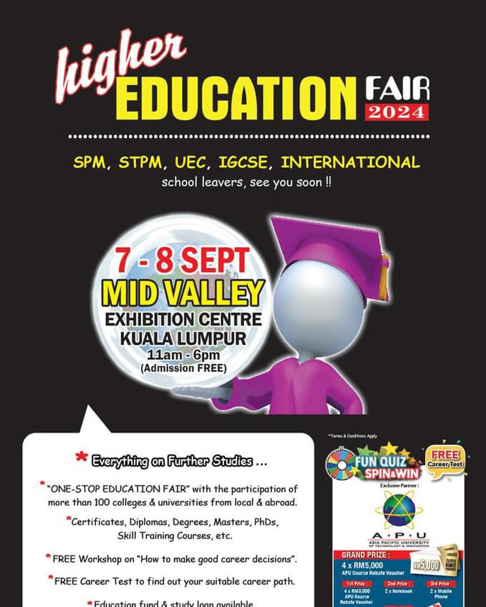 Education & Further Studies Fair 2024